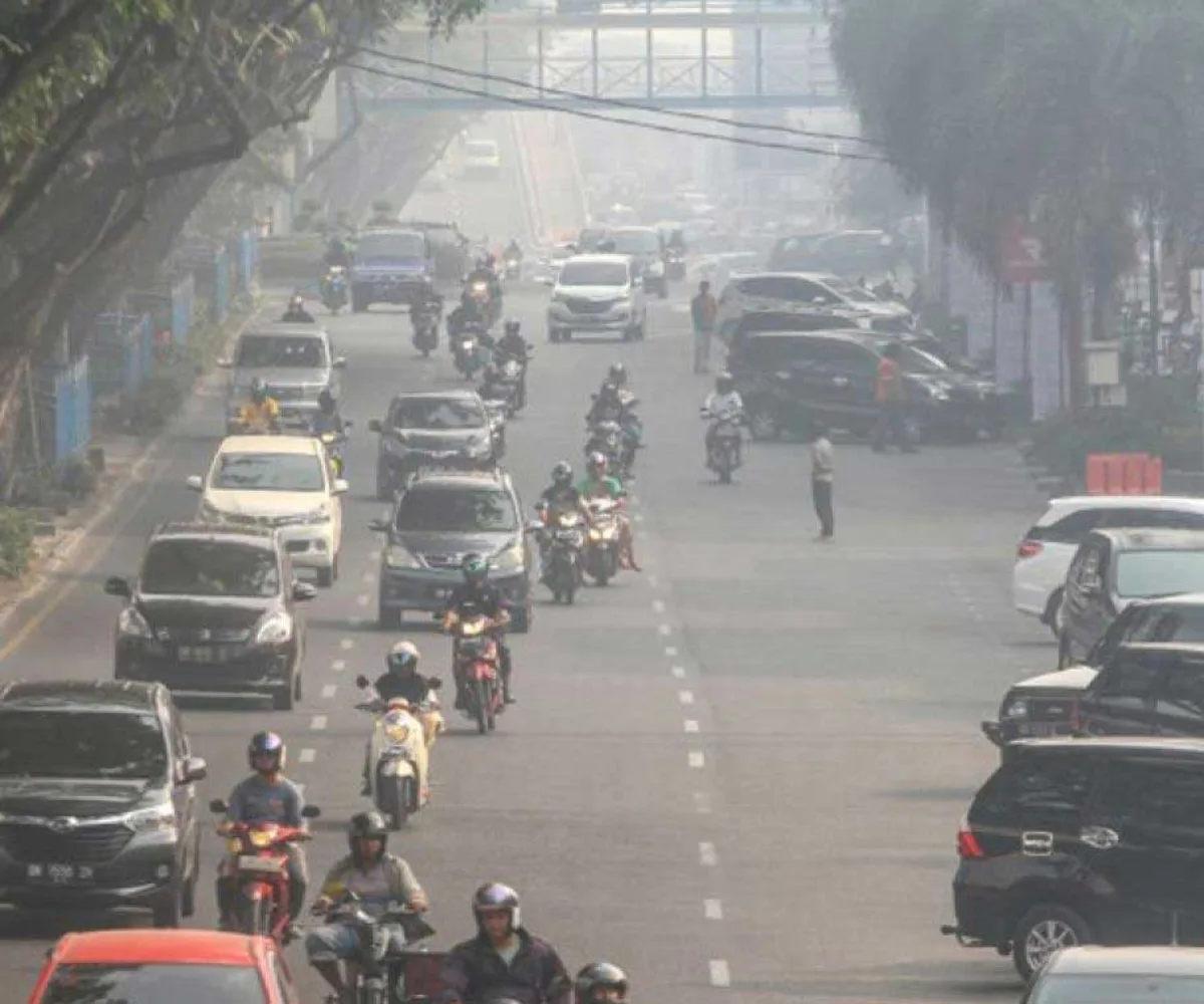 Kualitas Udara Pekanbaru Masih tak Sehat, Hari Ini Berpotensi Hujan, Suhu Riau 34 Derajat