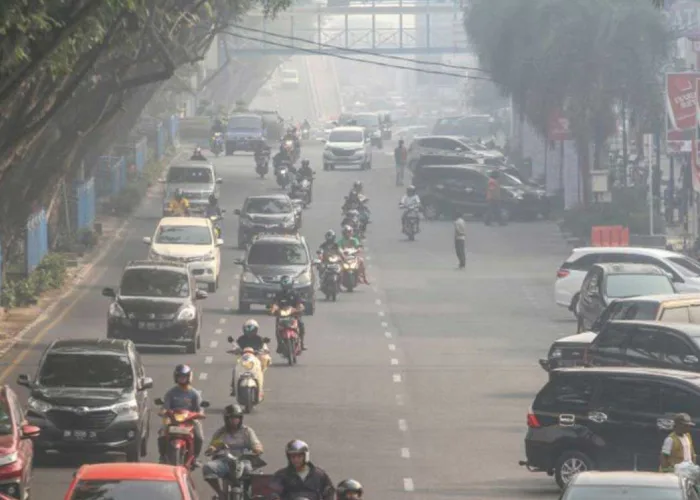 Kualitas Udara Pekanbaru Masih tak Sehat, Hari Ini Berpotensi Hujan, Suhu Riau 34 Derajat