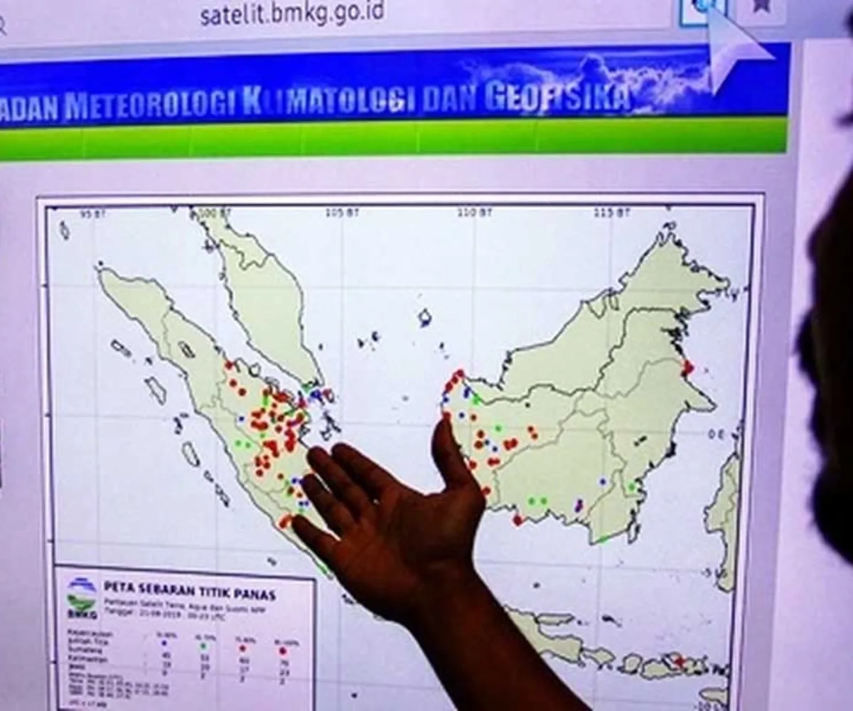 Hotspot Riau Bertambah Jadi 26 Titik, Bengkalis Catat Titik Panas Terbanyak