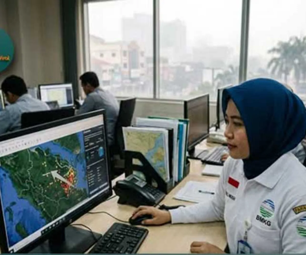 BMKG Deteksi 4.737 Hotspot di Sumatera, Riau Terpantau 225 Titik, Suhu Udara 34 Derajat Celsius