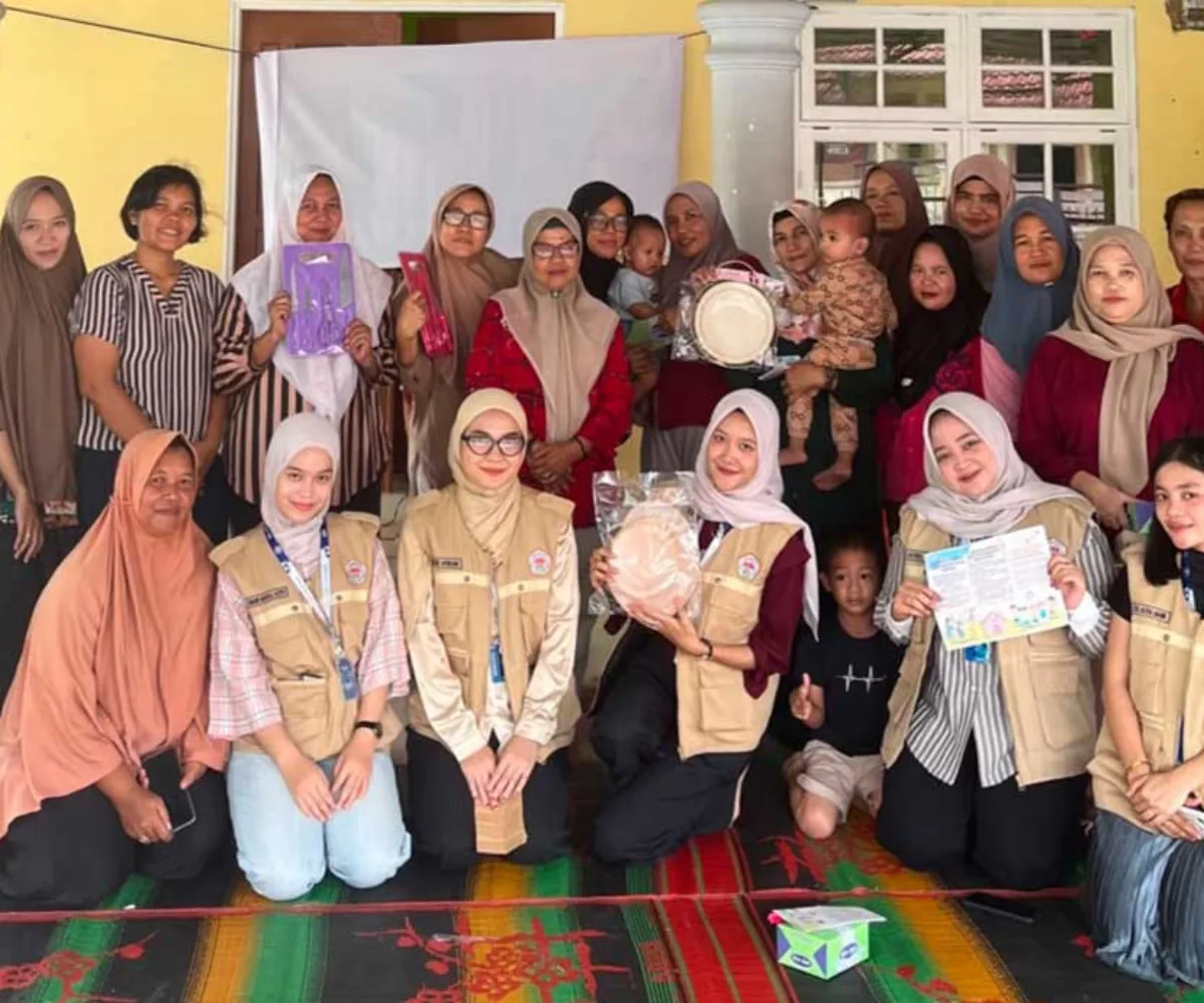 Dari Posyandu Kamboja Indah Pebatuan, Mahasiswa KKN UHTP Ajak Warga Deteksi Penyakit Sejak Dini