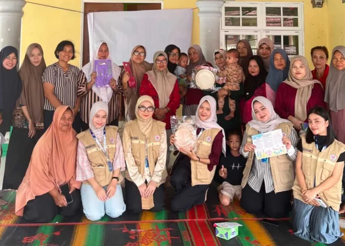 Dari Posyandu Kamboja Indah Pebatuan, Mahasiswa KKN UHTP Ajak Warga Deteksi Penyakit Sejak Dini