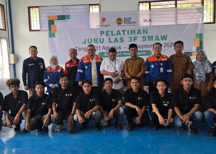 Dari Desa Rempak ke Dunia Kerja, 10 Pemuda Siak Kini Pegang Keahlian Juru Las