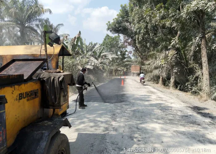 Jalan Provinsi di Rohil Rusak Berat, Empat Ruas Mulai Difungsikan