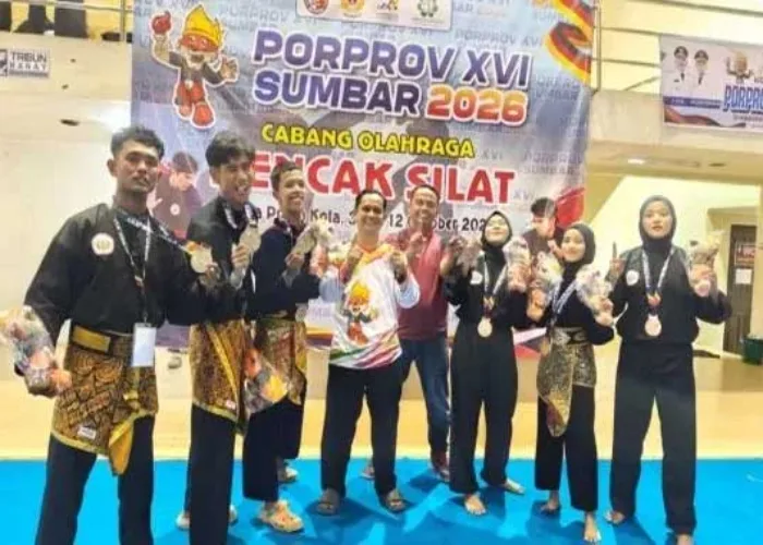 Tampil Memukau, Atlet Pencak Silat Kota Pariaman Borong 4 Medali di Porprov XVI Sumbar 2026