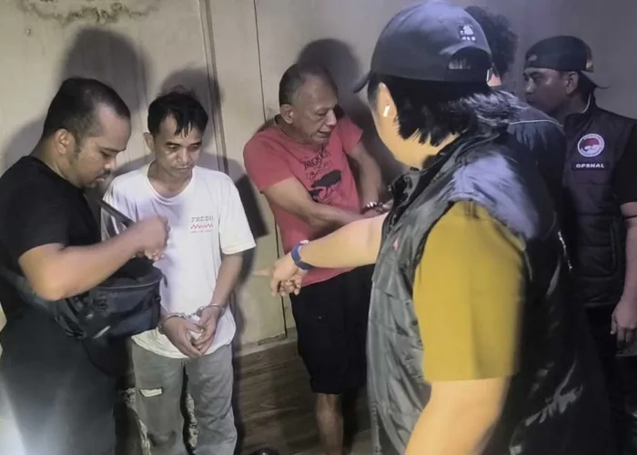 Polisi Hancurkan Gubuk Diduga Sarang Sabu di Pekanbaru, Dua Pria Positif Metamfetamina
