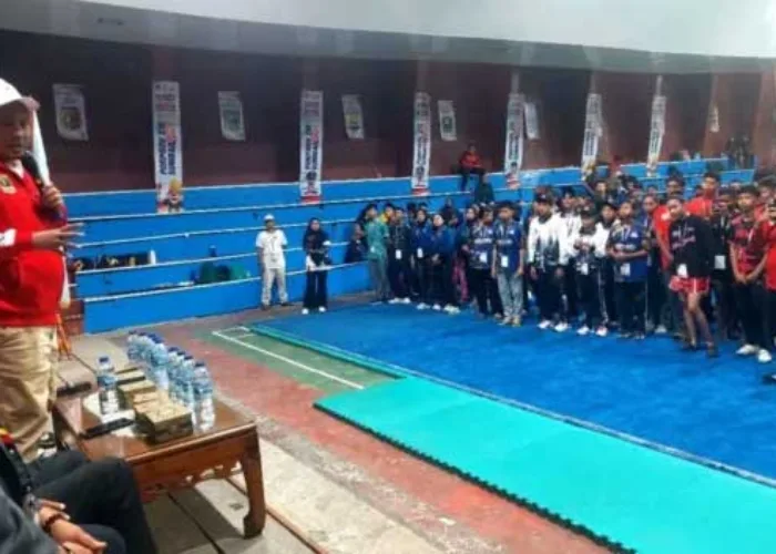 Ketum KONI Sumbar Hamdanus Buka Wushu Porprov XVI Sumbar, 198 Atlet Bersiap Rebut Medali