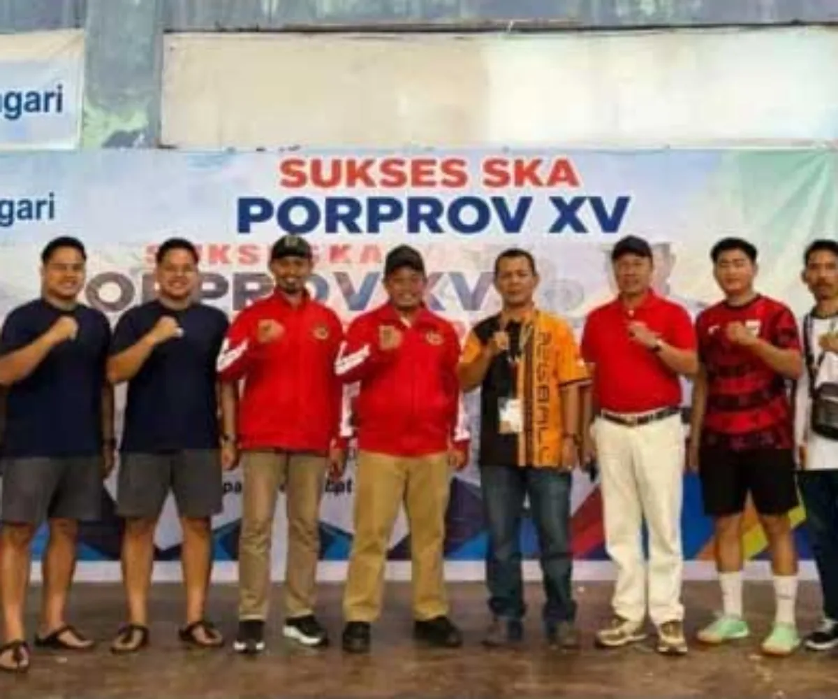 Tinjau Venue Soft Tenis dan Teqball di Pariaman, Ketum KONI Sumbar Hamdanus Pastikan Porprov Digelar 2028