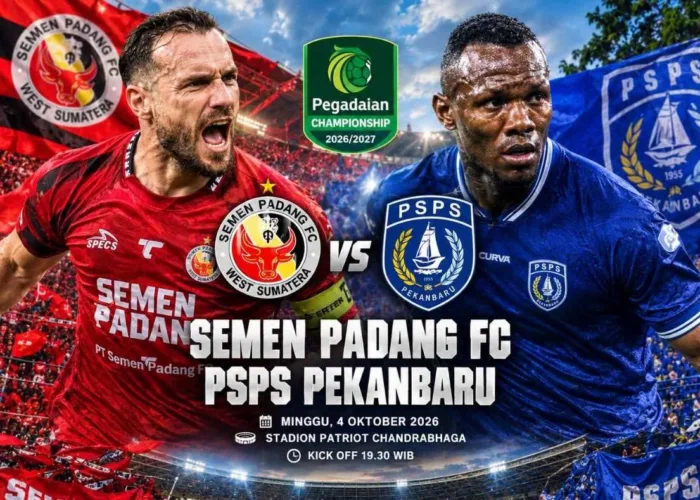 Derby Andalas Membara! PSPS Tantang Semen Padang, Misi Putus Kutukan 5 Laga Tanpa Menang