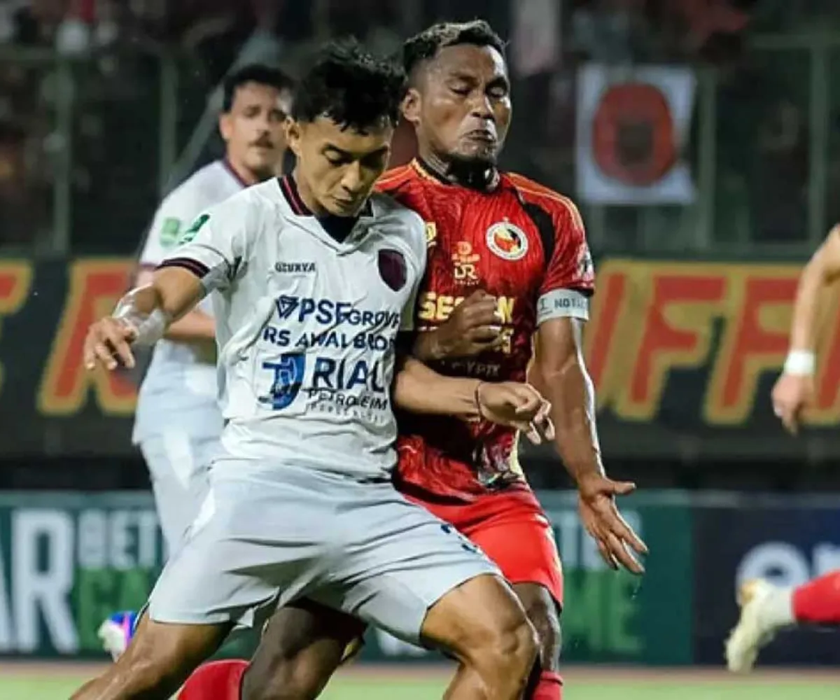 PSPS Pekanbaru Bungkam Semen Padang 1-0! Gol Dimas Wicaksono Jadi Penentu, Drama VAR Warnai Laga