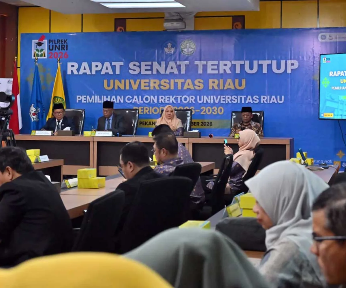 Dekan Fakultas Teknik Pimpin Perolehan Suara, Ahmad Fadli Terpilih Jadi Rektor Unri 2026-2030