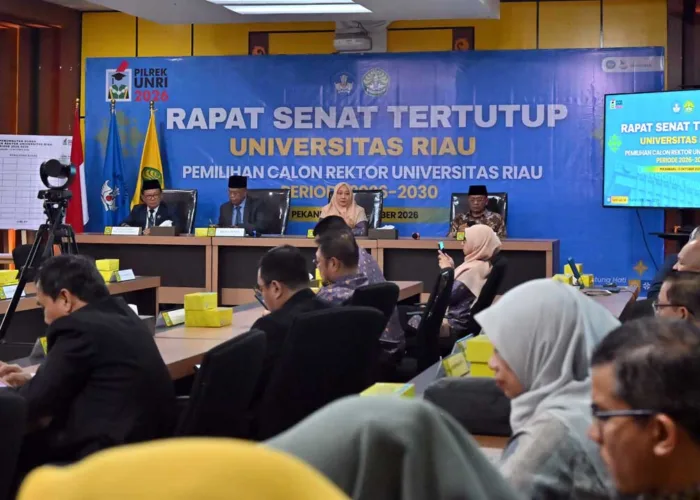 Dekan Fakultas Teknik Pimpin Perolehan Suara, Ahmad Fadli Terpilih Jadi Rektor Unri 2026-2030